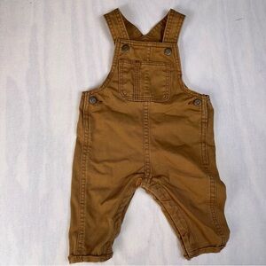 Old Navy Brown Baby Overalls Size: 3-6 months